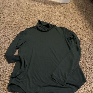 Banana Republic Dark Green Turtleneck Sweater